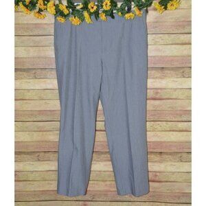 Croft & Barrow Gray Comfort Waist Dress Pant Size 38 X 30 Straight Career Office